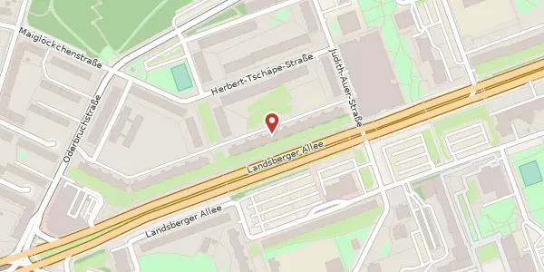 Karte der Umgebung von Landsberger Allee 159, 10369 Berlin