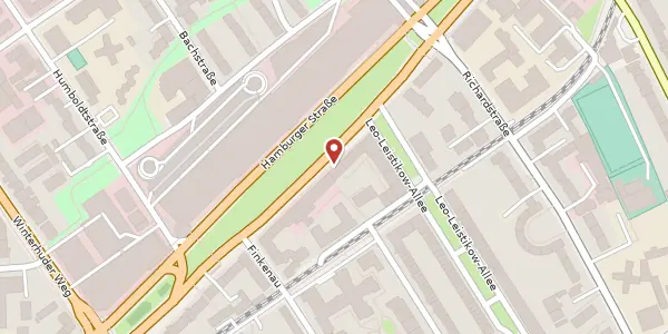 Karte der Umgebung von Oberaltenallee 46, 22081 Hamburg