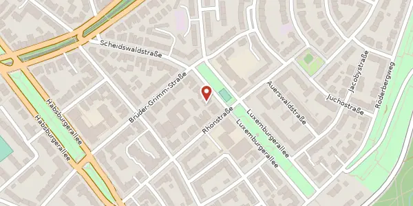 Karte der Umgebung von Luxemburgerallee 14, 60385 Frankfurt
