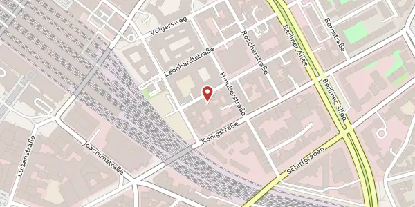 Karte der Umgebung von Ferdinandstraße 3, 30175 Hannover