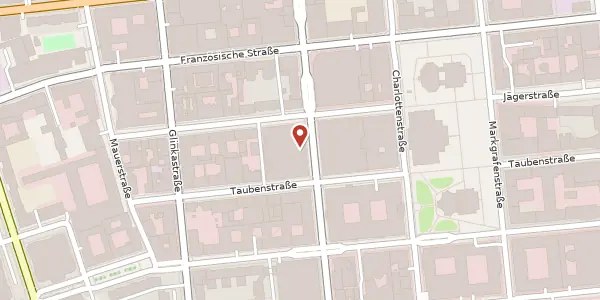 Karte der Umgebung von Friedrichstraße 176-179, 10117 Berlin