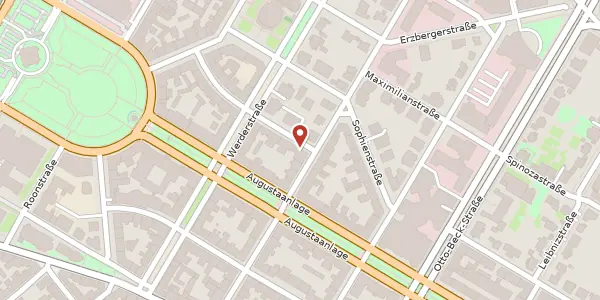 Karte der Umgebung von Beethovenstraße 22, 68165 Mannheim