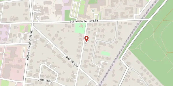 Karte der Umgebung von Rote-Kreuz-Straße 14, 14109 Berlin