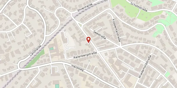 Karte der Umgebung von Azenbergstraße 31, 70174 Stuttgart