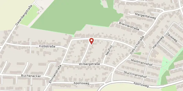 Karte der Umgebung von Schübbestr. 2, 44269 Dortmund