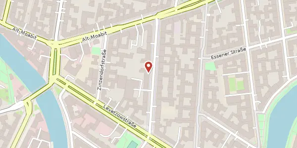 Karte der Umgebung von Jagowstraße 30, 10555 Berlin