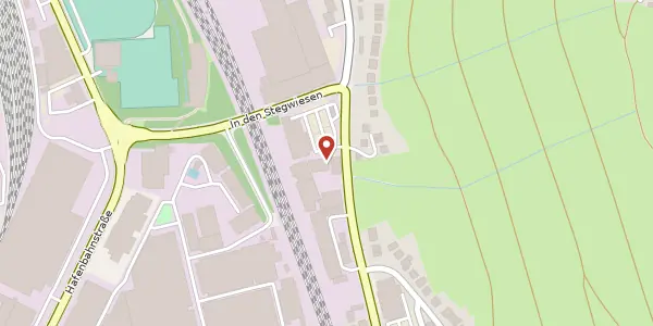Karte der Umgebung von Augsburger Straße 746, 70329 Stuttgart