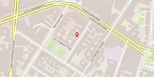 Karte der Umgebung von Marburger Straße 5, 10789 Berlin