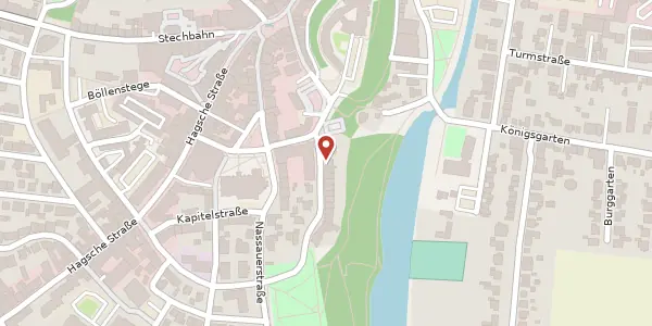 Karte der Umgebung von Prinzenhof 1a, 47533 Kleve