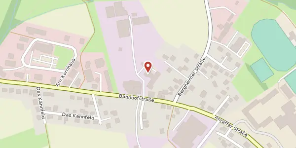 Karte der Umgebung von Bahnhofstraße 35, 34549 Edertal