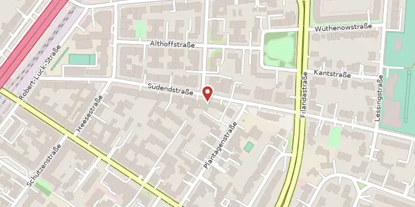 Karte der Umgebung von Südendstraße 16, 12169 Berlin