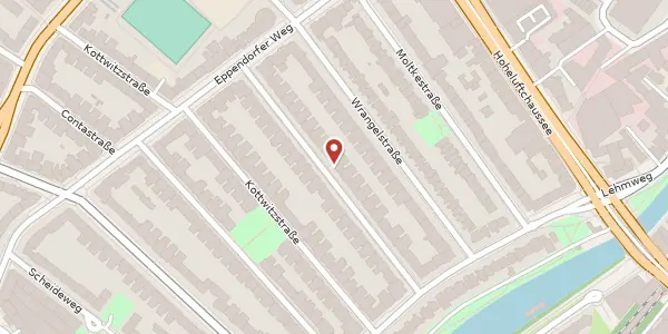 Karte der Umgebung von Roonstr. 22, 20253 Hamburg