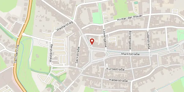 Karte der Umgebung von Marktstraße 15-17, 37115 Duderstadt