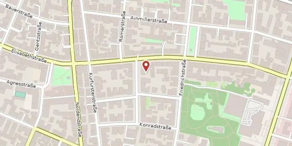 Karte der Umgebung von Habsburgerstr. 12, 80801 München