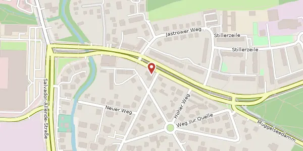 Karte der Umgebung von Ahornweg 1, 12587 Berlin