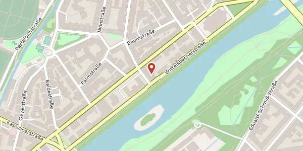 Karte der Umgebung von Klenzestr. 105, 80469 München