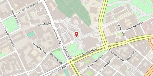 Karte der Umgebung von Breitscheidstraße 4, 70174 Stuttgart
