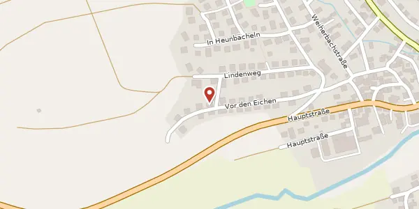 Karte der Umgebung von Vor den Eichen 18, 35756 Mittenaar