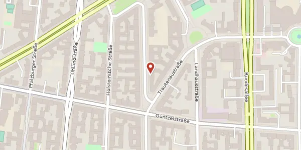 Karte der Umgebung von Nassauische Straße 59, 10717 Berlin