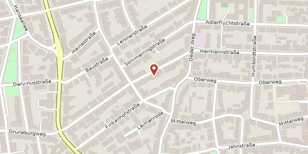 Karte der Umgebung von Fichardstr. 23, 60322 Frankfurt