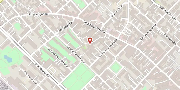 Karte der Umgebung von Leipziger Str. 59c, 60487 Frankfurt