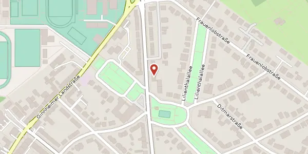 Karte der Umgebung von Franz-Rücker-Allee 42, 60487 Frankfurt