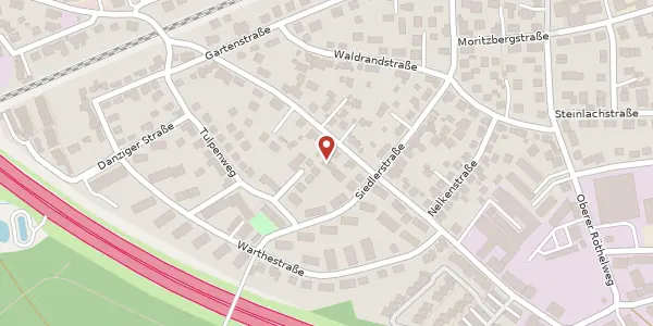 Karte der Umgebung von Friedenstr. 20a, 90571 Schwaig