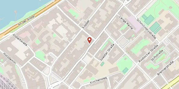Karte der Umgebung von Lange Reihe 47, 20099 Hamburg