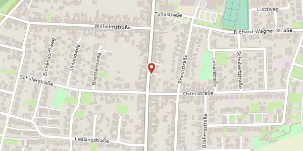 Karte der Umgebung von Hauptstraße 57, 68794 Oberhausen-Rheinhausen