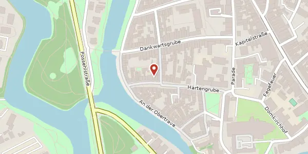 Karte der Umgebung von Hartengrube 32, 23552 Lübeck