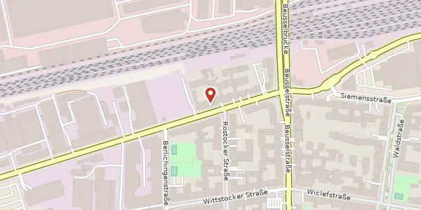 Karte der Umgebung von Sickingenstraße 7, 10553 Berlin