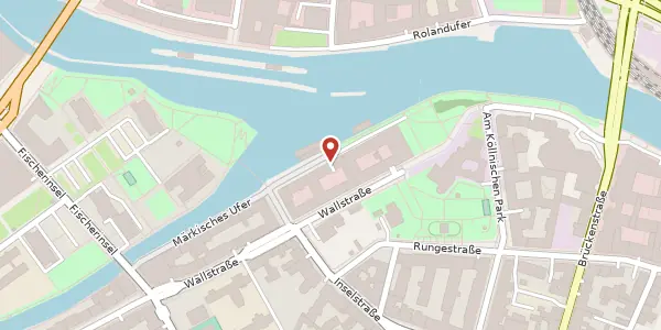 Karte der Umgebung von Märkisches Ufer 34, 10179 Berlin