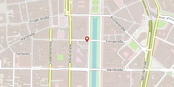 Karte der Umgebung von Königsallee 27, 40212 Düsseldorf
