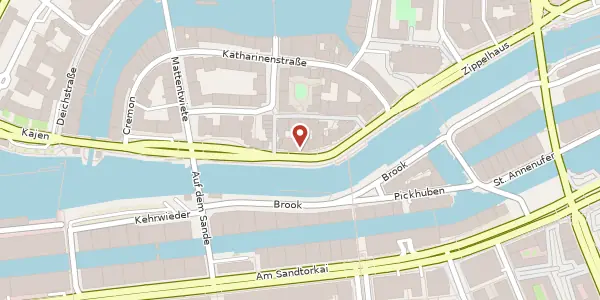 Karte der Umgebung von Bei den Mühren 70, 20457 Hamburg