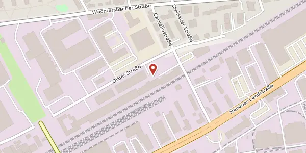 Karte der Umgebung von Cassellastr. 30-32, 60386 Frankfurt