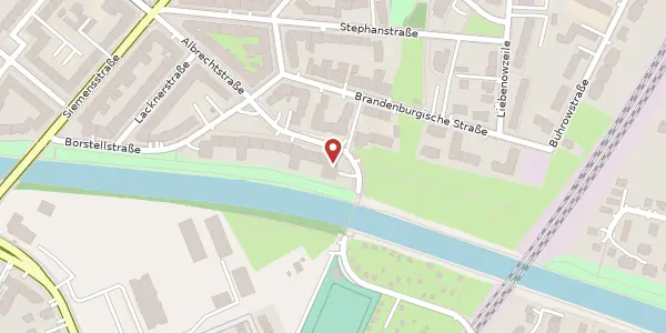 Karte der Umgebung von Albrechtstraße 60 b, 12167 Berlin