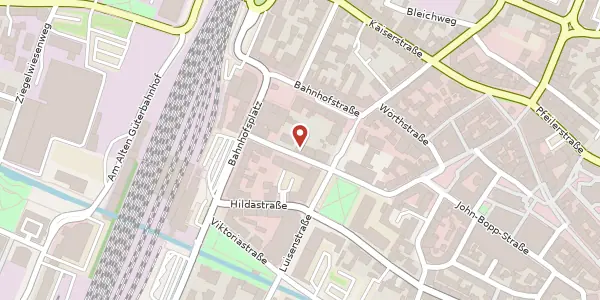 Karte der Umgebung von Amalienstraße 6, 76646 Bruchsal