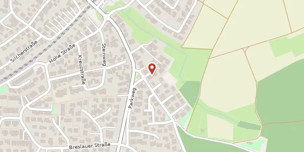 Karte der Umgebung von Unterriexinger Straße 5, 74372 Sersheim