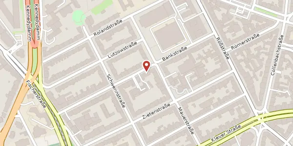 Karte der Umgebung von Bankstr. 55, 40476 Düsseldorf