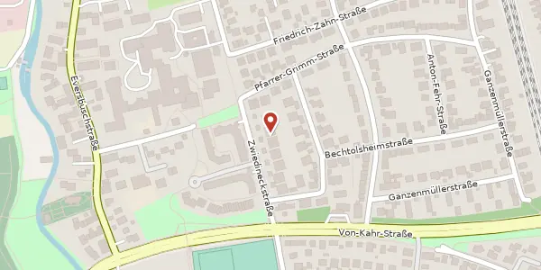Karte der Umgebung von Zwiedineckstr. 22, 80999 München