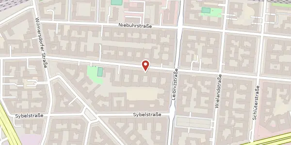 Karte der Umgebung von Mommsenstraße 55, 10629 Berlin