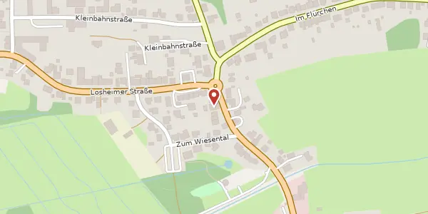 Karte der Umgebung von Weiskircher Straße 13, 66687 Wadern