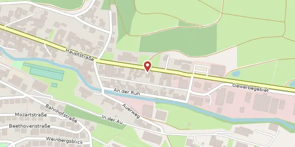 Karte der Umgebung von Gutenberger Straße 14, 55595 Wallhausen