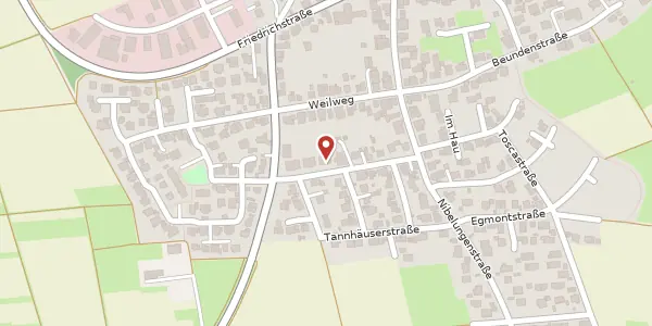 Karte der Umgebung von Rheingoldstraße 16, 72768 Reutlingen