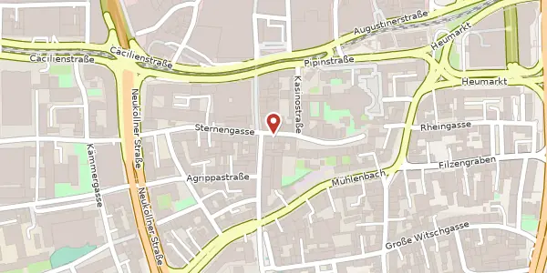 Karte der Umgebung von Stephanstr. 2, 50676 Köln