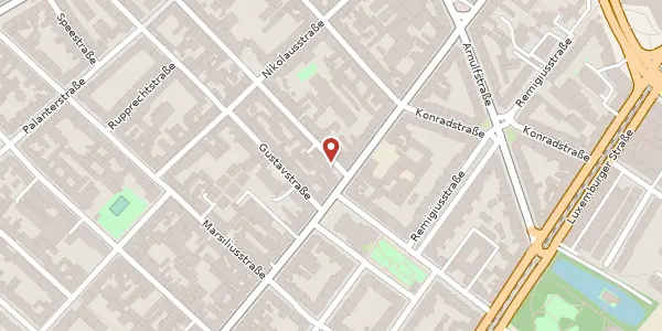 Karte der Umgebung von Redwitzstrasse 1, 50937 Köln