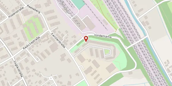 Karte der Umgebung von Beim Brinkmannschen Park 15, 21079 Hamburg