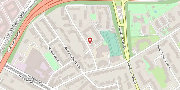 Karte der Umgebung von Lerchenstr. 5, 40547 Düsseldorf