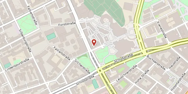 Karte der Umgebung von Breitscheidstraße 10, 70174 Stuttgart