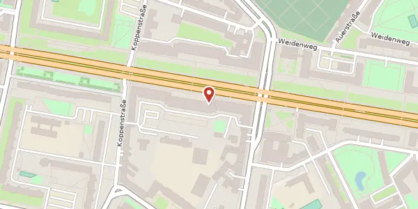 Karte der Umgebung von Karl-Marx-Allee 84, 10243 Berlin